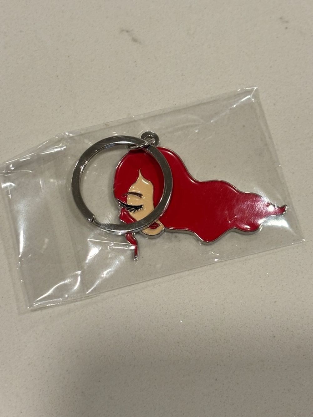 Red head keychain (NEW)